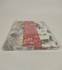 TRIS TOWEL ASN16133 CHRISTMAS PRINT 50X70 Tellini S.r.l. Wholesale Clothing